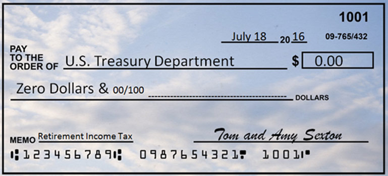 Bob Ritter's blog #140 zero taxes for social security InsMark style